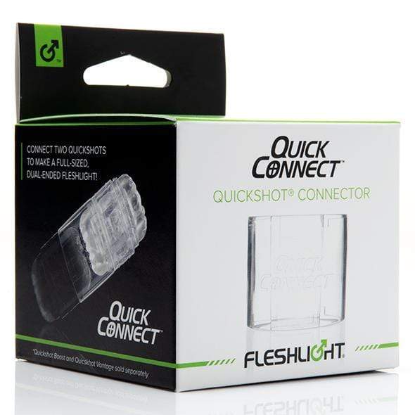 Fleshlight - Quickshot Quick Connect Accessory (Clear) - Accessories Durio.sg