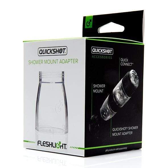 Fleshlight - Quickshot Shower Mount Adapter (Clear) - Accessories Durio.sg
