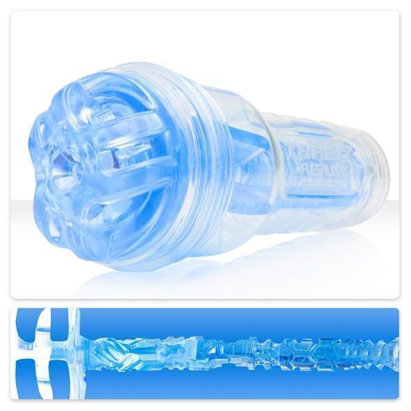 Fleshlight - Turbo Ignition Blue Ice Masturbator (Blue) - Masturbator Mouth (Non Vibration) Durio.sg