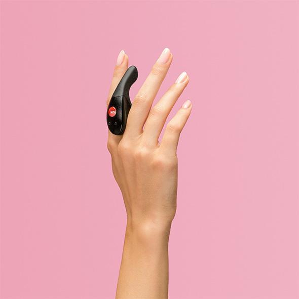 Fun Factory - Be One Rechargeable Finger Vibrator (Black) - Clit Massager (Vibration) Rechargeable Durio.sg