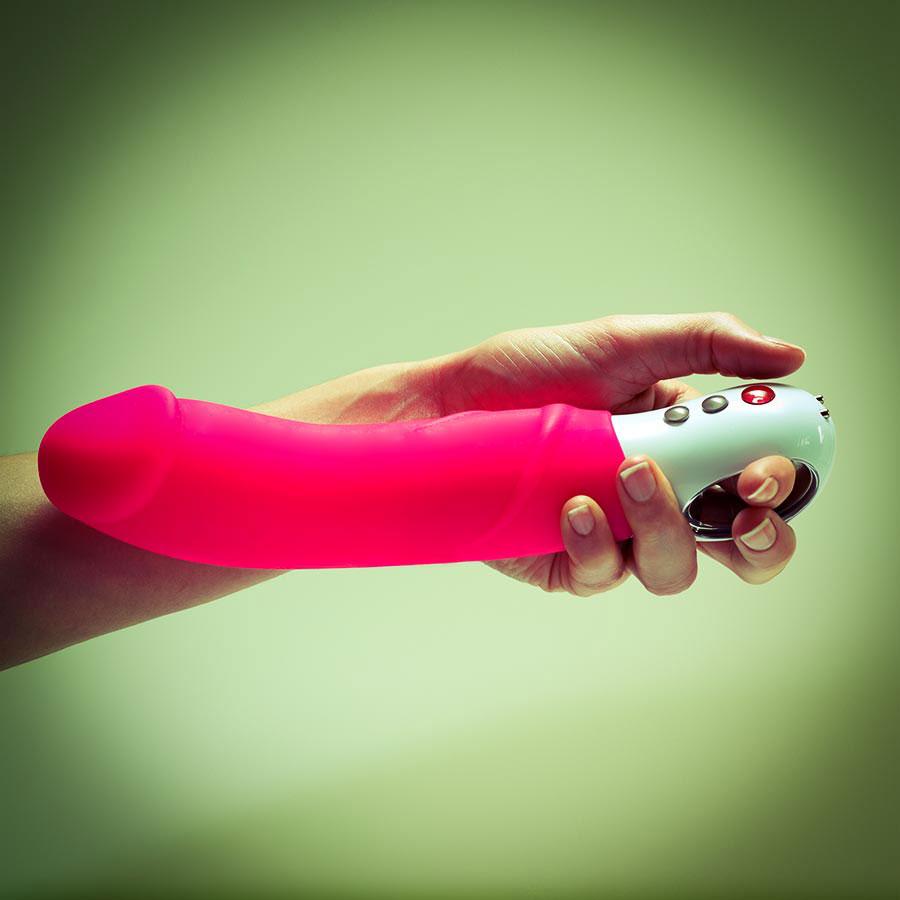 Fun Factory - Big Boss G5 Rechargeable Vibrator (Pink White) - G Spot Dildo (Vibration) Rechargeable Durio.sg