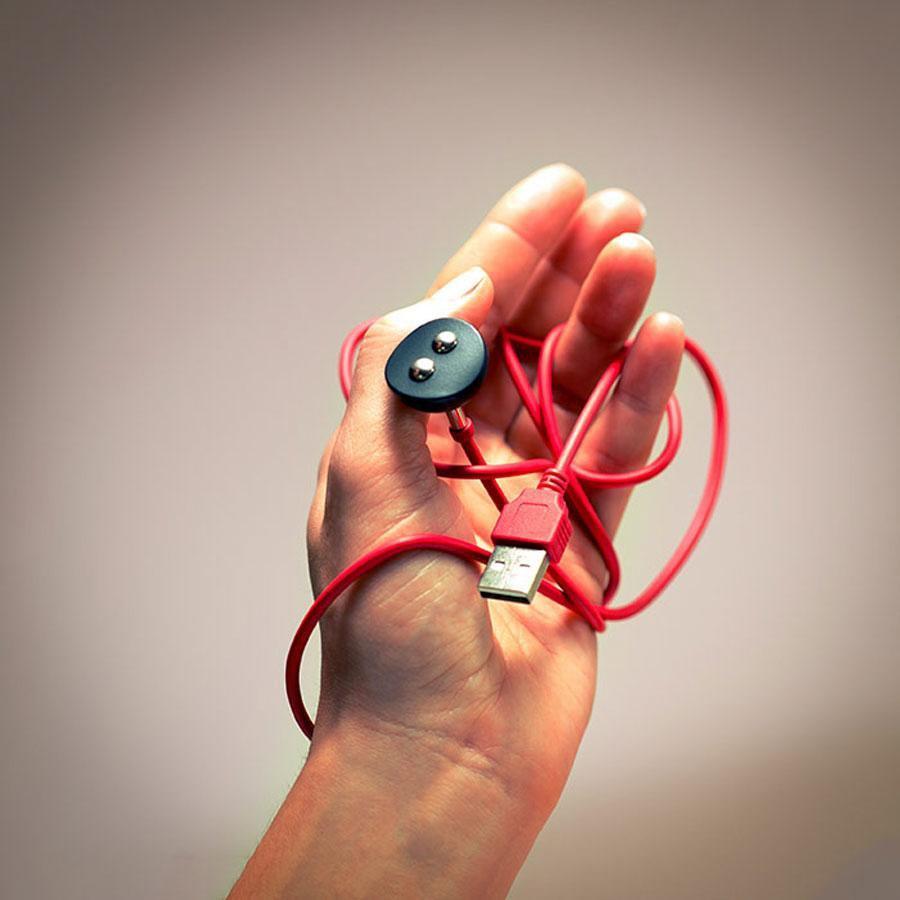 Fun Factory - Essentials USB Magnetic Charger (Red) - Accessories Durio.sg