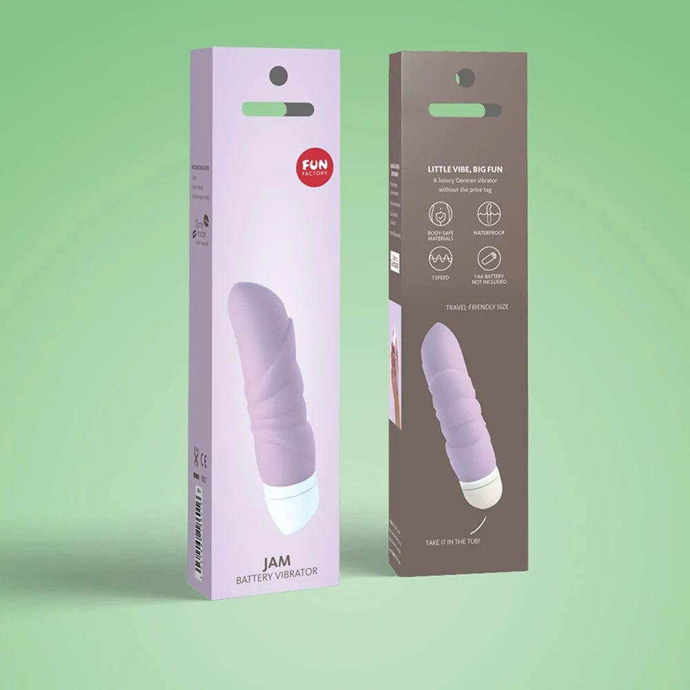 Fun Factory - Jam Mini Bullet Vibrator (Pastel Lilac) - Bullet (Vibration) Non Rechargeable Durio.sg