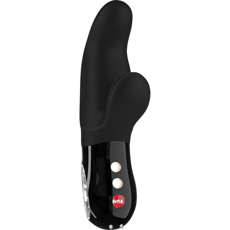 Fun Factory - Miss Bi Rabbit Vibrator (Black) - G Spot Dildo (Vibration) Rechargeable Durio.sg