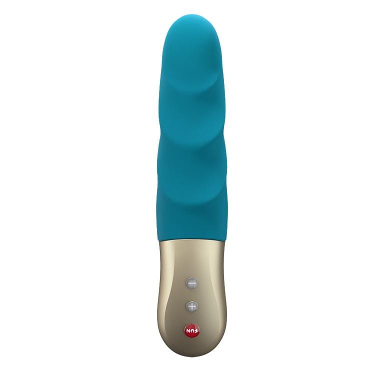 Fun Factory - Stronic Petite Thrusting G Spot Vibrator (Deep Sea Blue) - G Spot Dildo (Vibration) Rechargeable Durio.sg