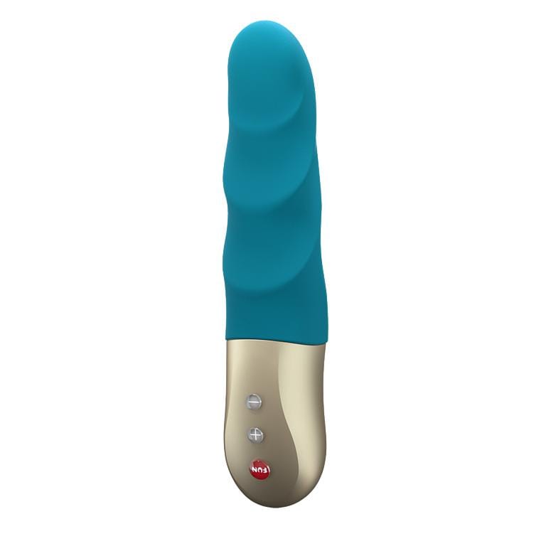 Fun Factory - Stronic Petite Thrusting G Spot Vibrator (Deep Sea Blue) - G Spot Dildo (Vibration) Rechargeable Durio.sg