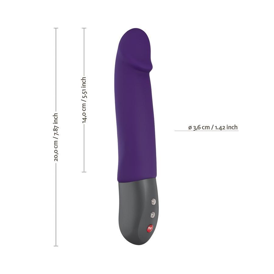 Fun Factory - Stronic Real Pulsator II G-Spot Vibrator (Purple) - G Spot Dildo (Vibration) Rechargeable Durio.sg