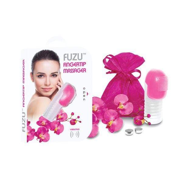 Fuzu - Fingertip Clit Massager (Pink) - Clit Massager (Vibration) Non Rechargeable Durio.sg