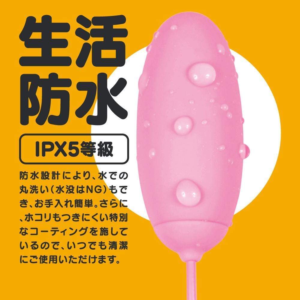 G Project - Gpro Pink Rotor Heating Vibrator (Pink) - Wired Remote Control Egg (Vibration) Rechargeable Durio.sg