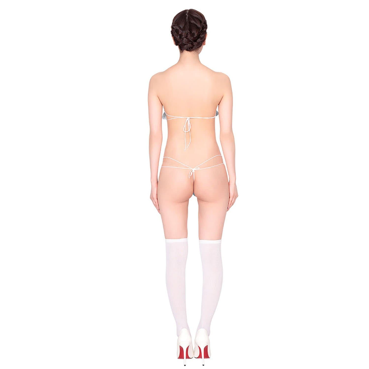 Garden - Erotic Surgical Mask Lingerie (Blue) - Costumes Durio.sg