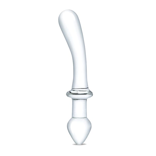 Glas - Classic Curved Dual Ended Glass Dildo 9" (Clear) - Glass Dildo (Non Vibration) Durio.sg
