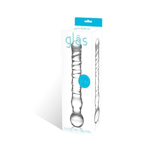 Glas - Joystick Clear Glass Dildo - Glass Dildo (Non Vibration) Durio.sg