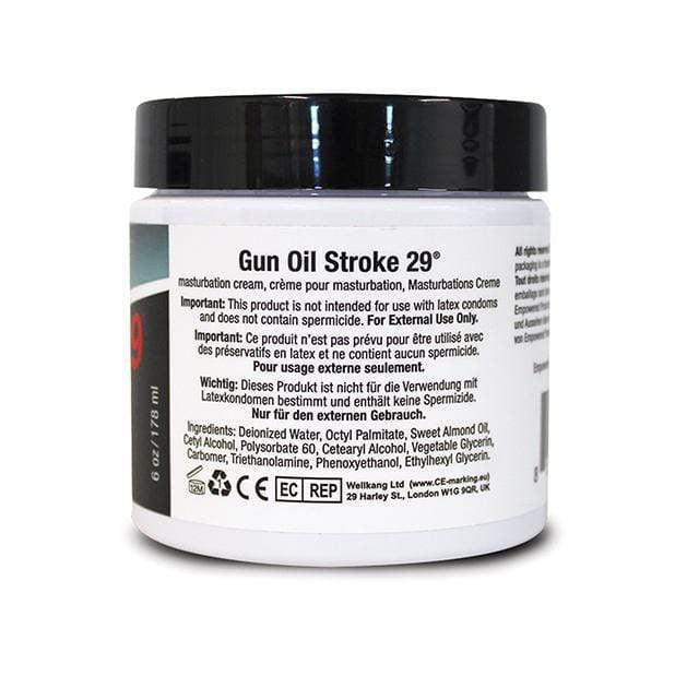 Gun Oil - Stroke 29 Masturbation Cream 7ml - Lube (Silicone Based) Durio.sg