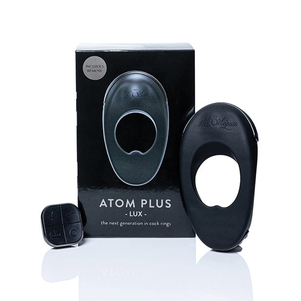 Hot Octopuss - Atom Plus Lux Remote Control Cock Ring (Black) - Remote Control Cock Ring (Vibration) Rechargeable Durio.sg