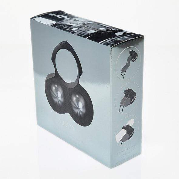Hot Octopuss - Jett Cock Sleeve with Trible and Bass Technology (Black) - Silicone Cock Ring (Vibration) Non Rechargeable Durio.sg