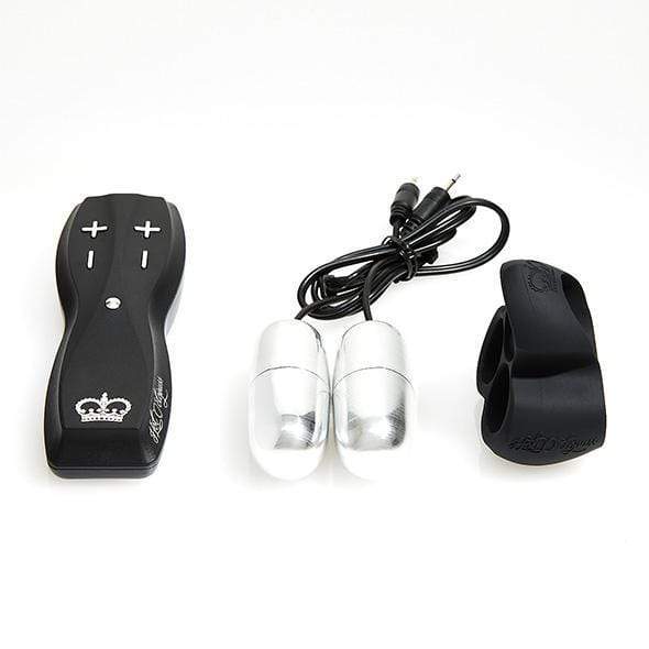 Hot Octopuss - Jett Cock Sleeve with Trible and Bass Technology (Black) - Silicone Cock Ring (Vibration) Non Rechargeable Durio.sg
