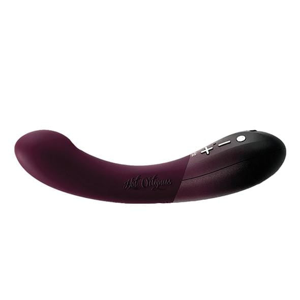 Hot Octopuss - Kurve G Spot Vibe With Treble and Bass Technology (Red) - G Spot Dildo (Vibration) Rechargeable Durio.sg