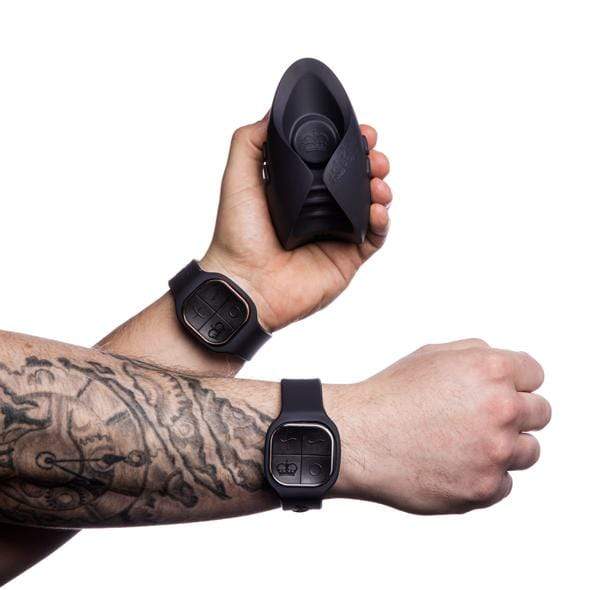 Hot Octopuss - Pulse Duo Lux Masturbator (Black) - Masturbator Soft Stroker (Vibration) Rechargeable Durio.sg