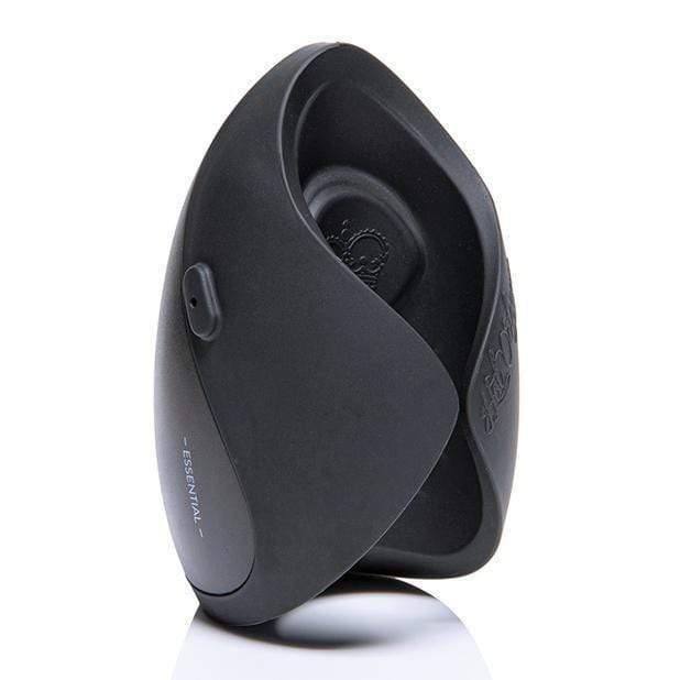 Hot Octopuss - Pulse Solo Essential Masturbator (Black) - Masturbator Soft Stroker (Vibration) Rechargeable Durio.sg