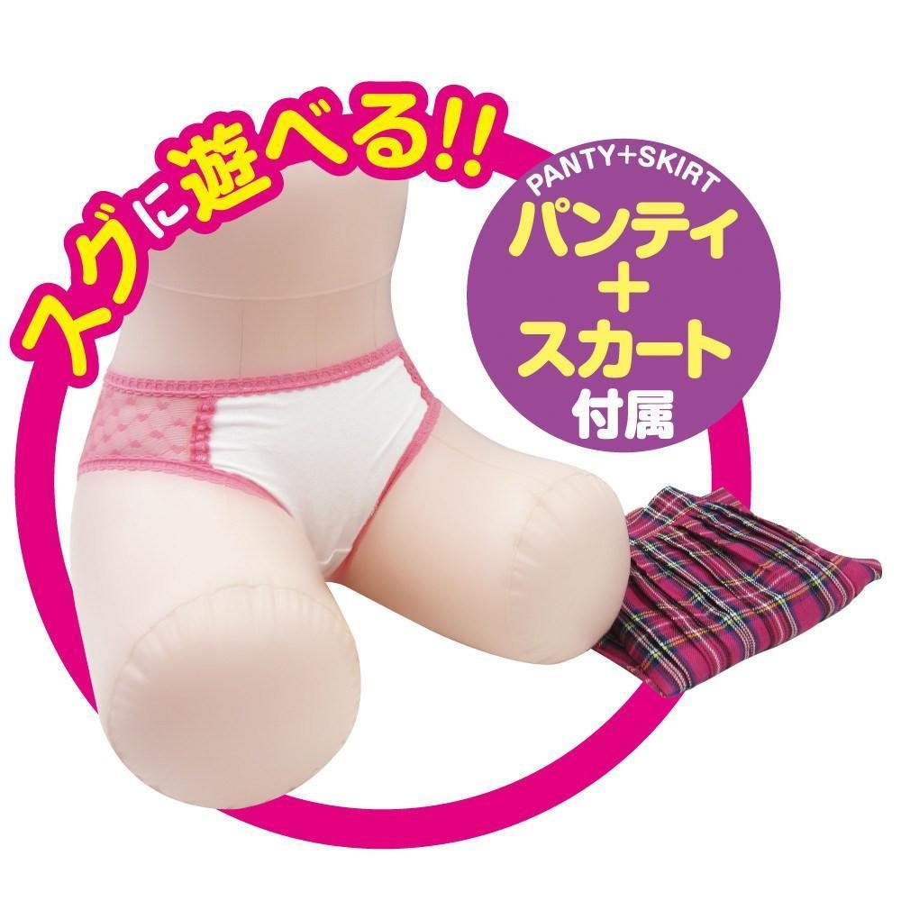 Ikebukuro Toys - Onedari School Milky Line Panty + Skirt Version Doll (Beige) - Doll Durio.sg