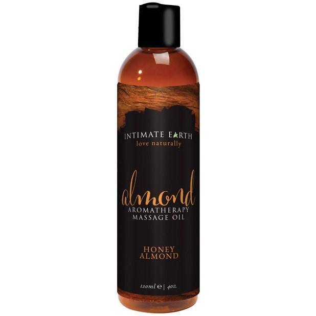 Intimate Earth - Massage Oil Honey Almond 120 ml (Brown) - Massage Oil Durio.sg