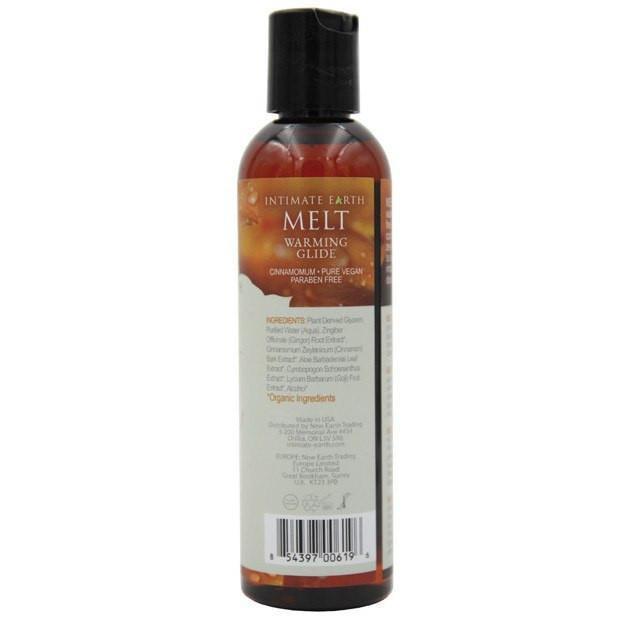Intimate Earth - Melt Warming Lubricant 60 ml (Orange) - Warming Lube Durio.sg