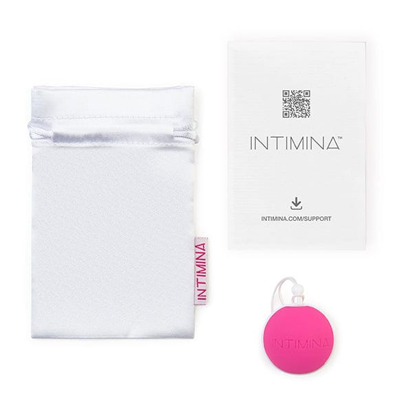 Intimina - Laselle Weighted Kegel Exerciser 48g (Pink) - Kegel Balls (Non Vibration) Durio.sg
