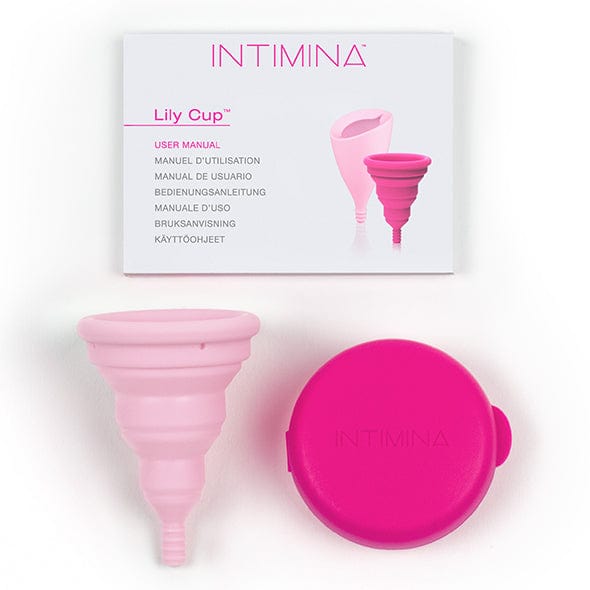 Intimina - Lily Compact Cup A Collapsible Menstrual Cup (Pink) - Menstrual Cup Durio.sg