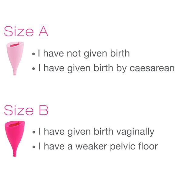 Intimina - Lily Cup A Ultra Smooth Menstrual Cup (Pink) - Menstrual Cup Durio.sg