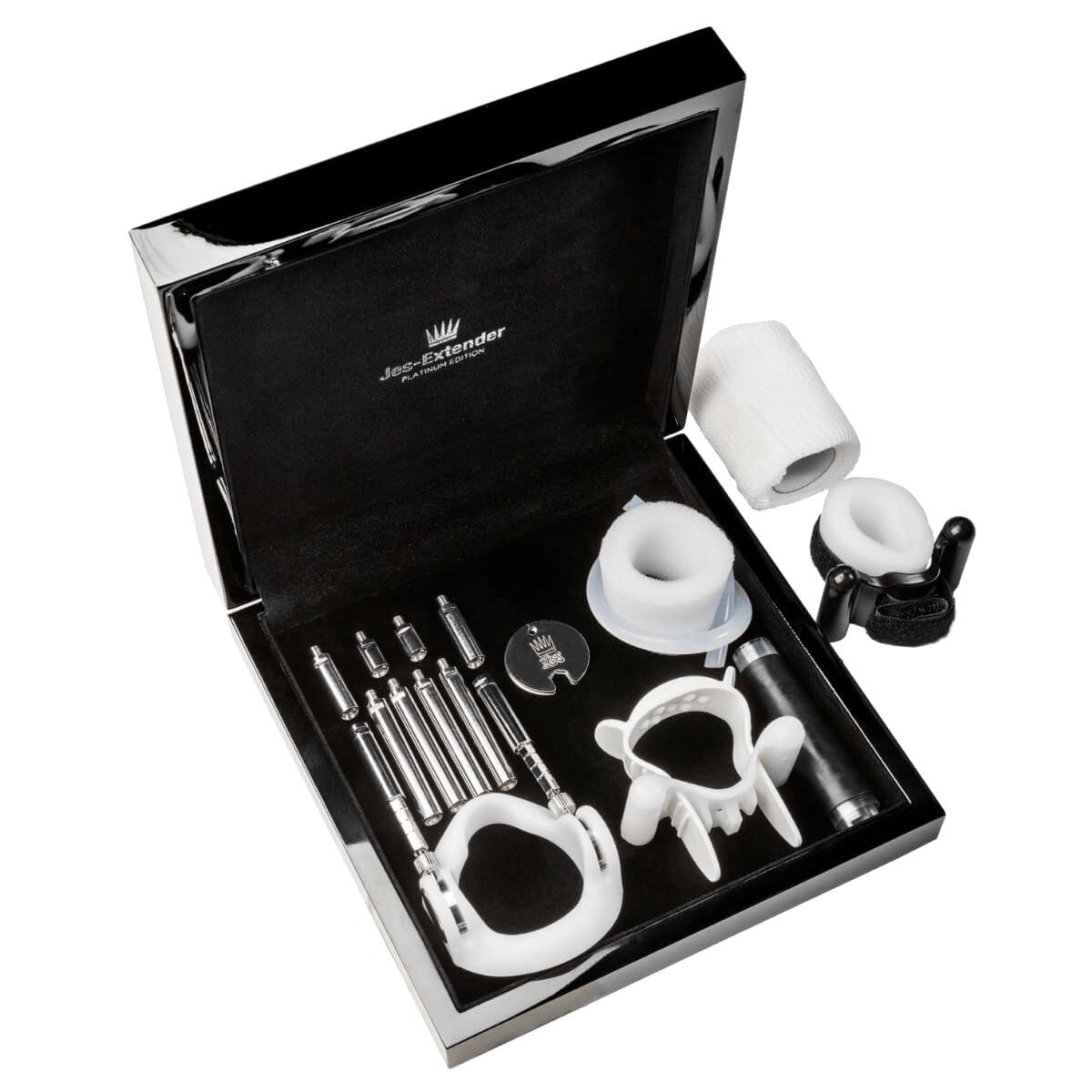 Jes-Extender - Platinum Edition Penis Extender (Black) - Penis Clamp Extender Durio.sg