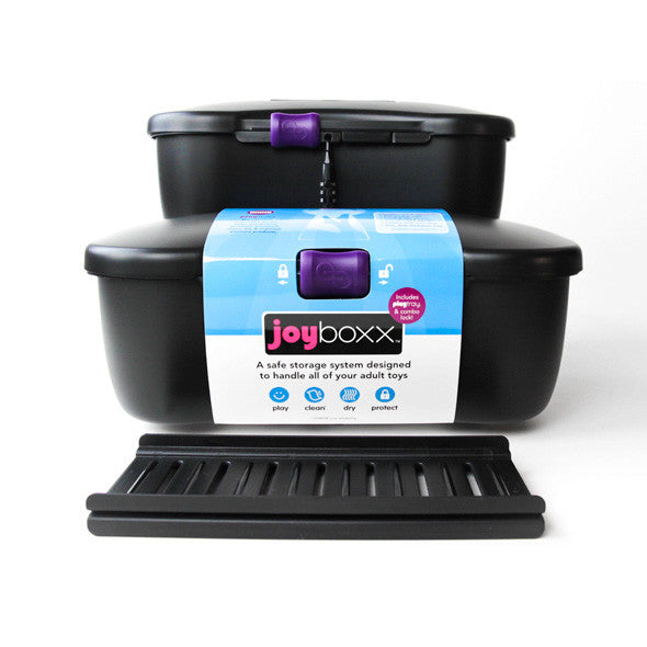 Joyboxx - Hygienic Storage System (Black) - Storage Box Durio.sg