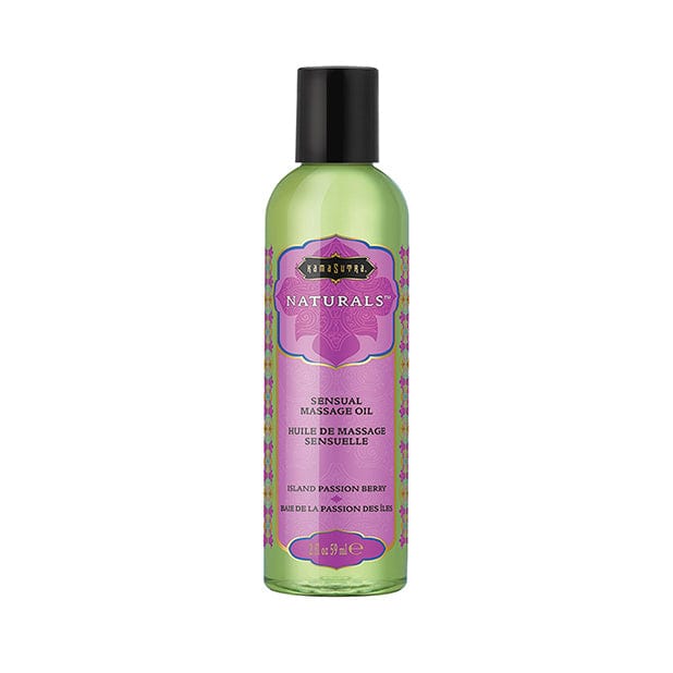Kama Sutra - Naturals Sensual Scented Massage Oil 2 oz (Island Passion Berry) - Massage Oil Durio.sg