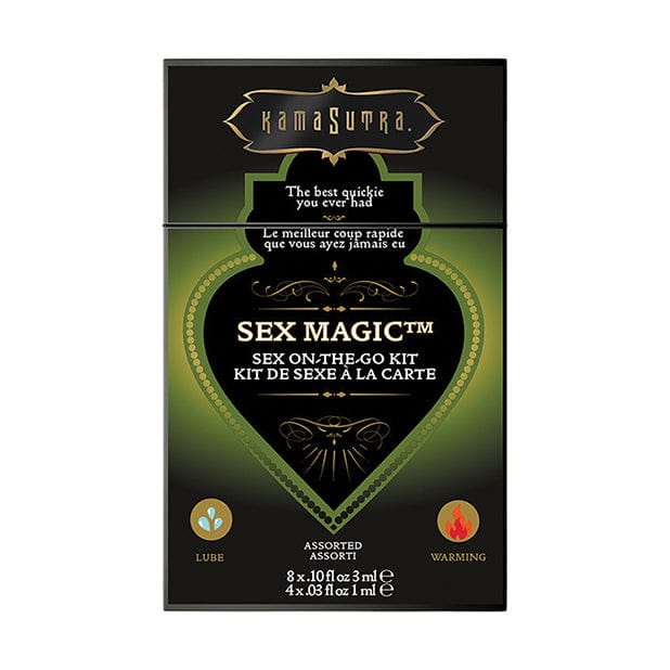 Kama Sutra - Sex Magic Sex On the Go Assorted Travel Lubricant and Arousal Gel Sachet Kit - Lube (Water Based) Durio.sg