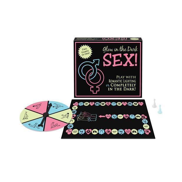 Kheper Games - Glow in the Dark Sex Game (Black) - Games Durio.sg