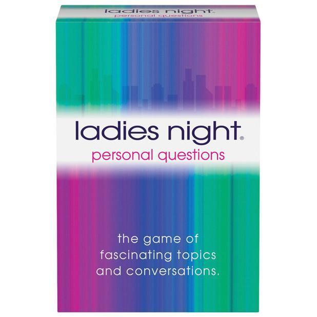 Kheper Games - Ladies Night Personal Questions Card Game (White) - Party Games Durio.sg