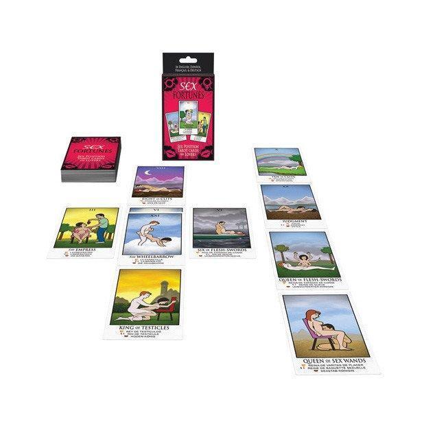 Kheper Games - Sex Fortunes Tarot Cards for Lovers (Red) - Games Durio.sg