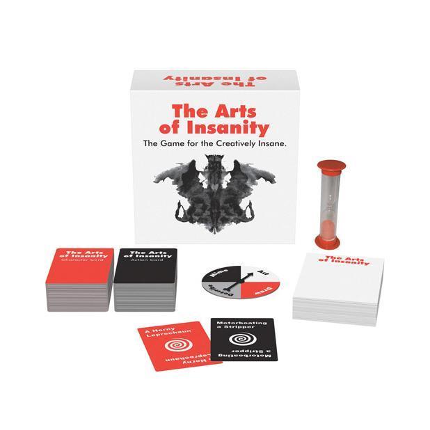 Kheper Games - The Arts of Insanity Card Game (White) - Party Games Durio.sg