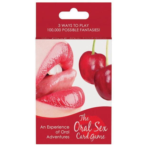 Kheper Games - The Oral Sex Card Game (Red) - Games Durio.sg
