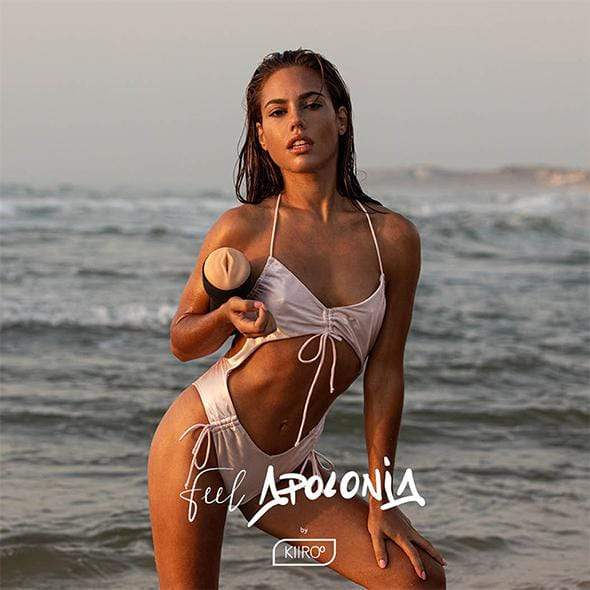 Kiiroo - Feel Apolonia Lapeidra Masturbator Stroker (Beige) - Masturbator Vagina (Non Vibration) Durio.sg