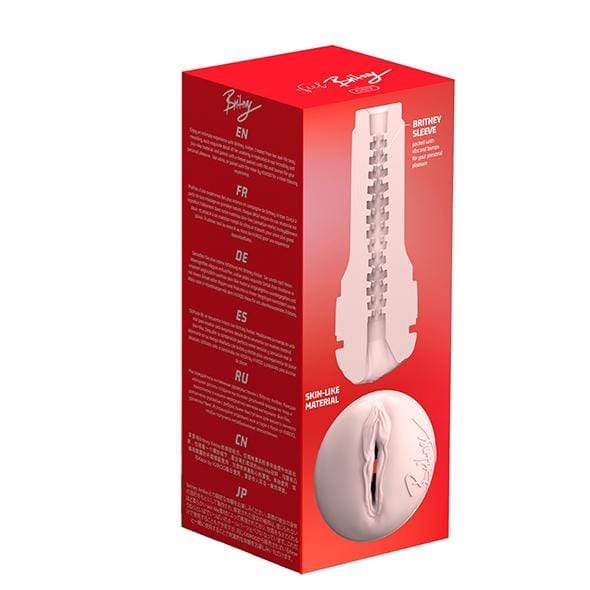 Kiiroo - Feel Britney Amber Masturbator Stroker (Beige) - Masturbator Vagina (Non Vibration) Durio.sg