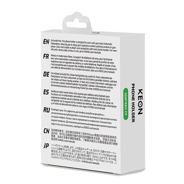 Kiiroo - Keon Accessory Phone Holder (Black) - Accessories Durio.sg