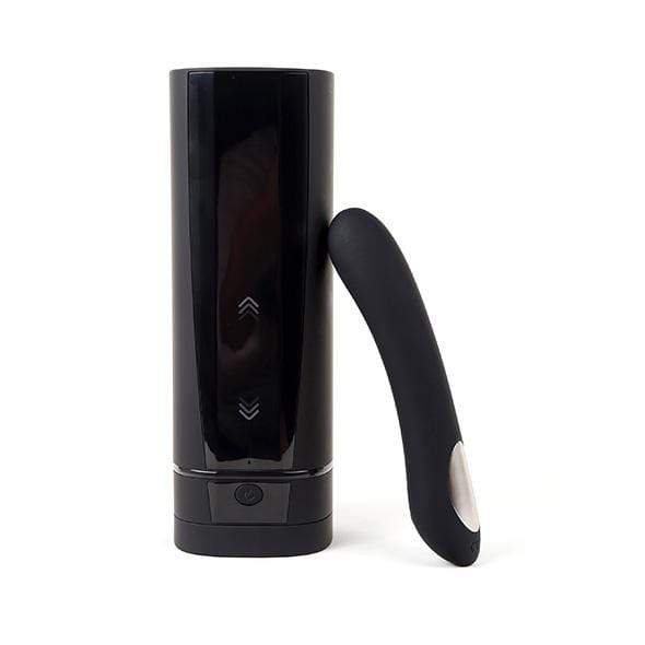 Kiiroo - Onyx+ and Pearl 2 App-Controlled Couples Set (Black) - Couples Set Durio.sg
