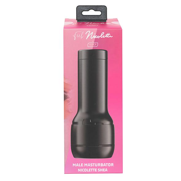 Kiiroo - Stars Collection Strokers Feel Nicolette Shea Masturbator (Black) - Masturbator Vagina (Non Vibration) Durio.sg