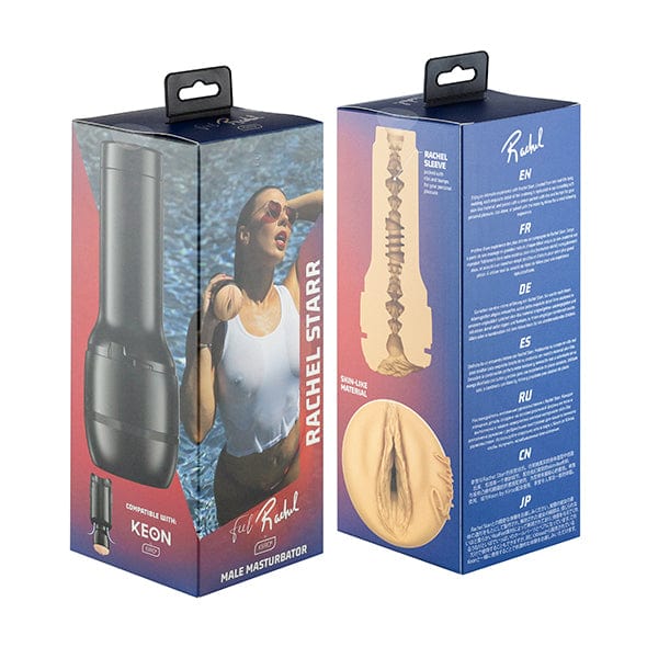 Kiiroo - Stars Collection Strokers Feel Rachel Starr Masturbator (Beige) - Masturbator Vagina (Non Vibration) Durio.sg