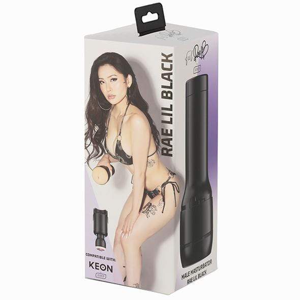 Kiiroo - Stars Collection Strokers Feel Raw Lil Black Masturbator (Black) - Masturbator Vagina (Non Vibration) Durio.sg