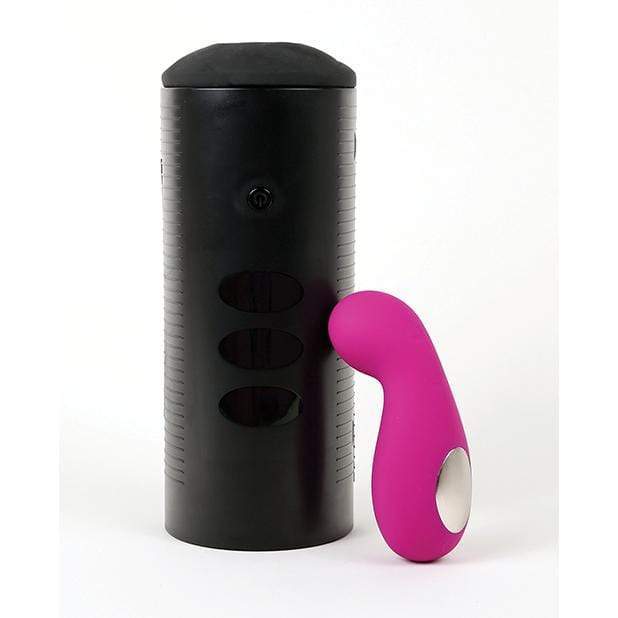 Kiiroo - Titan and Cliona App-Controlled Couple's Vibrator Set (Pink) - Couple's Massager (Vibration) Rechargeable Durio.sg