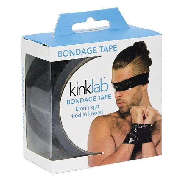 Kinklab - Bondage Tape (Black) - BDSM Tape Durio.sg