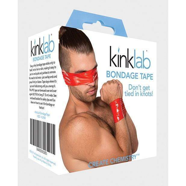 Kinklab - Bondage Tape (Red) - BDSM Tape Durio.sg