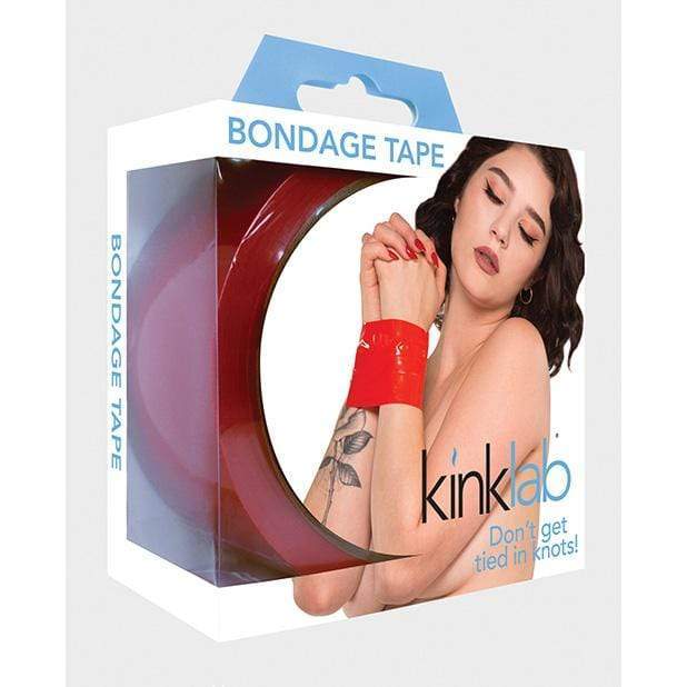 Kinklab - Bondage Tape (Red) - BDSM Tape Durio.sg