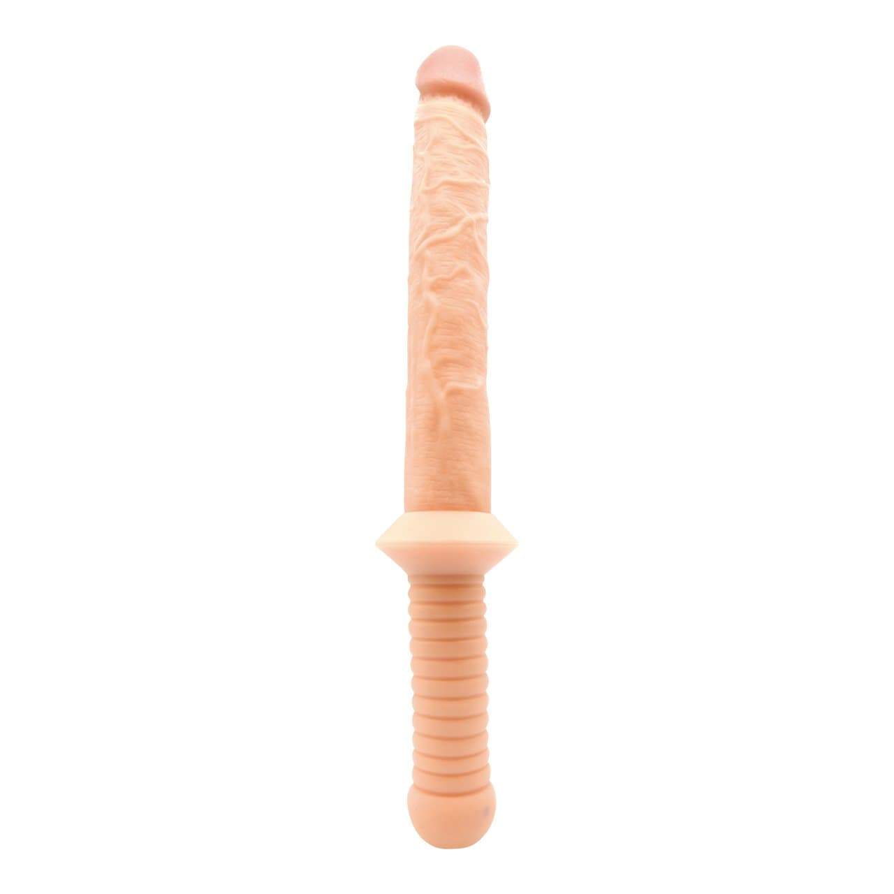 Kiss Me Love - Maniac World Z 08 Double Dildo (Beige) - Double Dildo (Non Vibration) Durio.sg